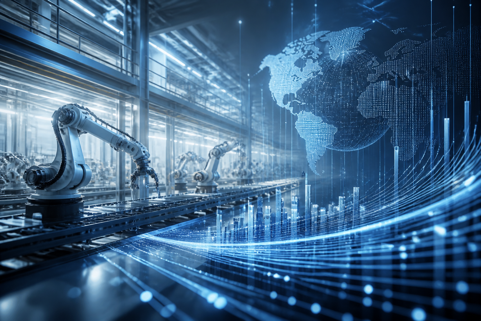 Fábricas inteligentes devem adicionar 500 bilhões a economia global nos próximos cinco anos