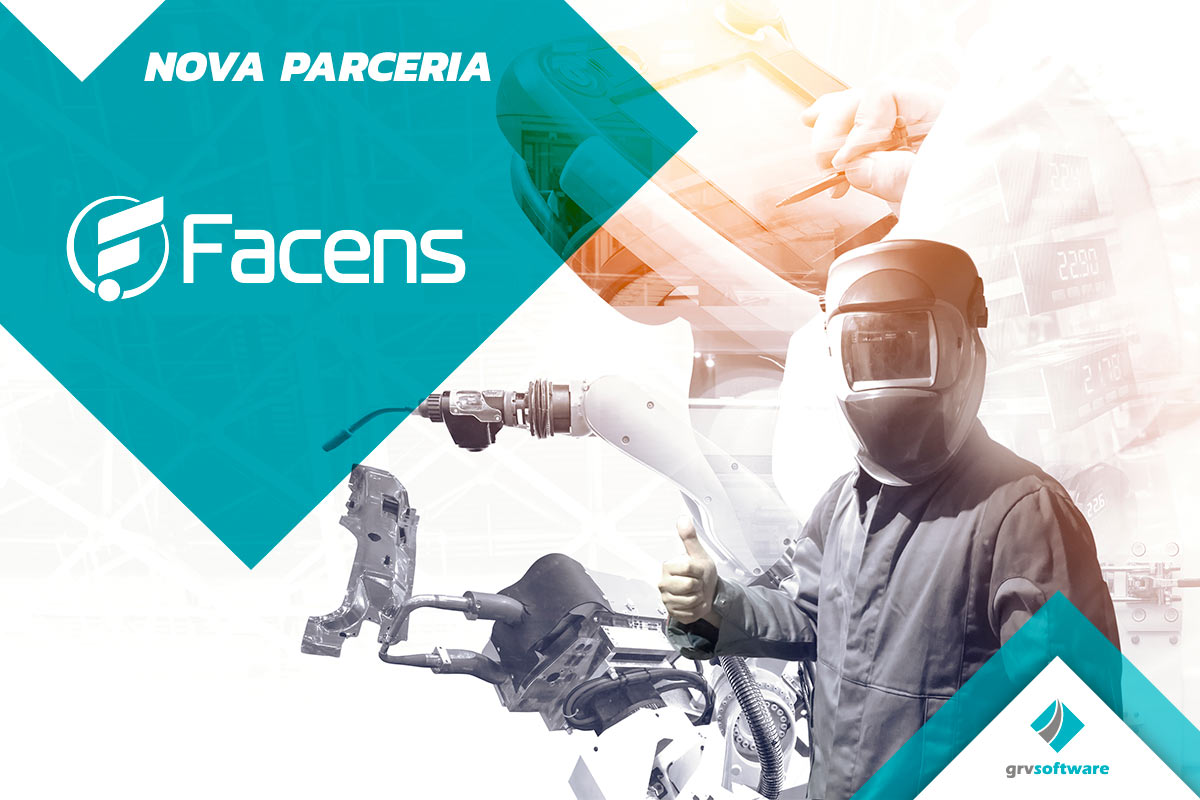GRV Software firma parceria com a FACENS em prol do desenvolvimento de soluções para indústria 4.0 - GRV Software - ERP industrial
