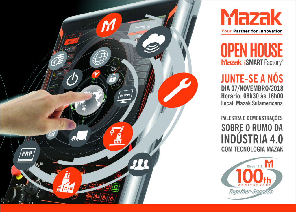 GRV Software participará do MAZAK iSMART Factory no próximo dia 07 - GRV Software - ERP industrial