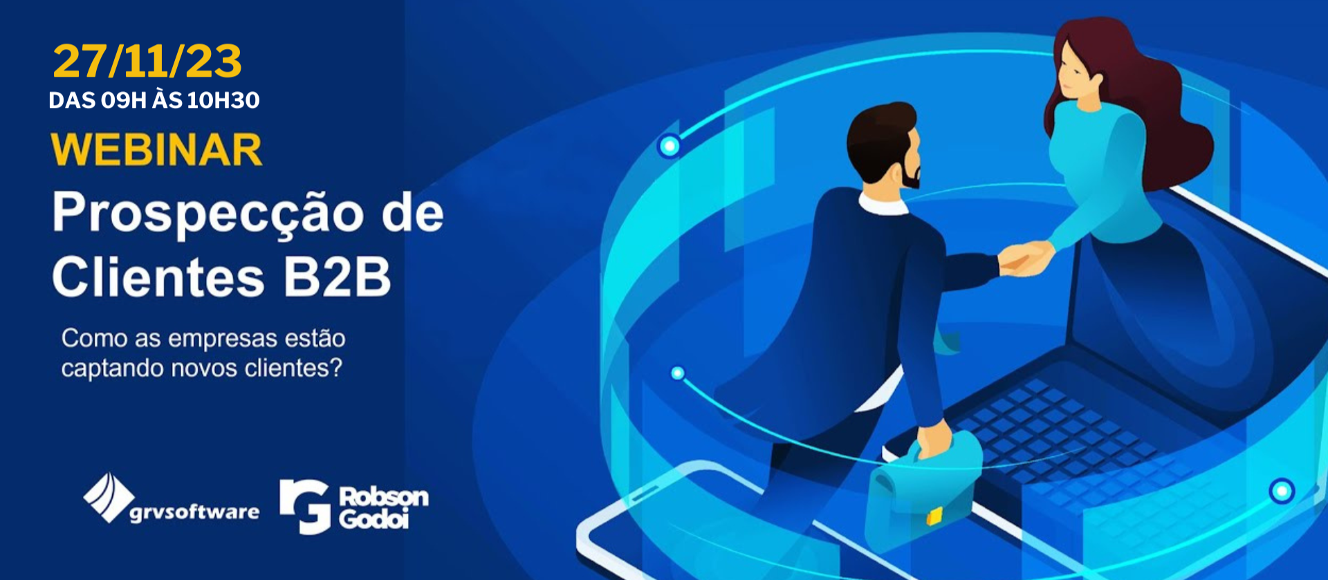 WEBINAR: prospecção de clientes B2B
